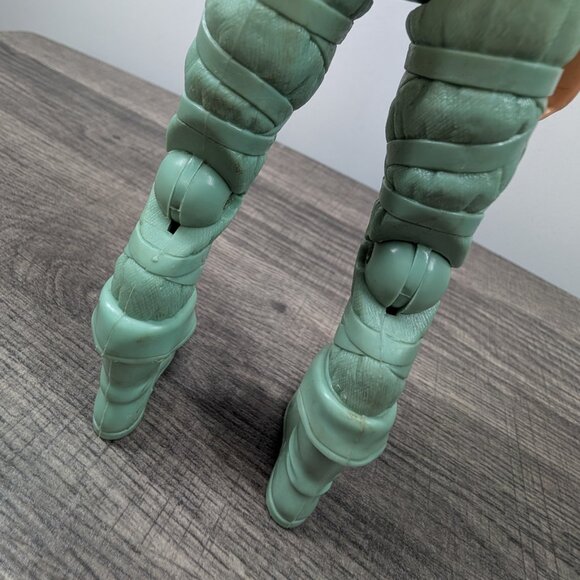 Vintage Mighty Viking Brave Erik Louis Marx 1970's with Marx Storm Cloud Horse - Picture 8 of 16